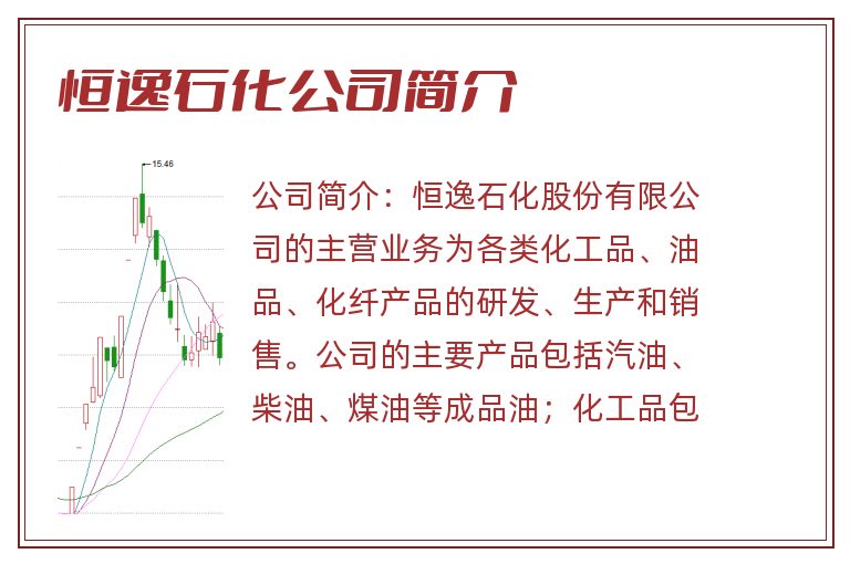 恒逸石化公司简介