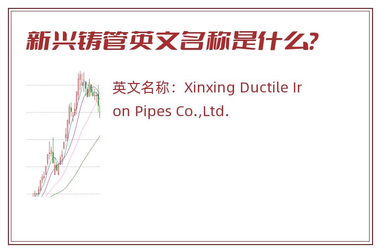 新兴铸管英文名称是什么？