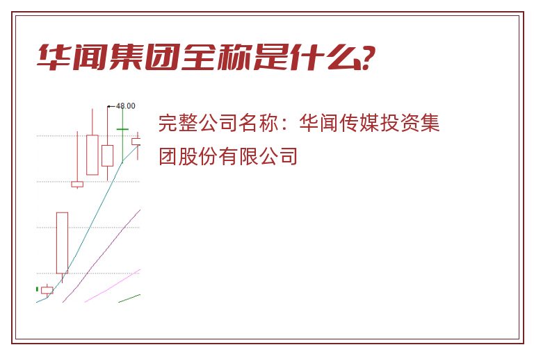 华闻集团全称是什么？