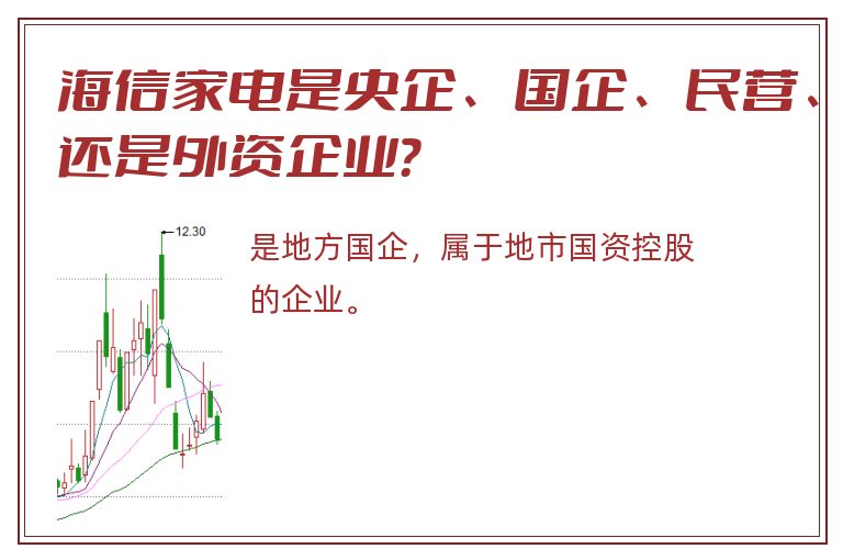 海信家电是央企、国企、民营、还是外资企业？