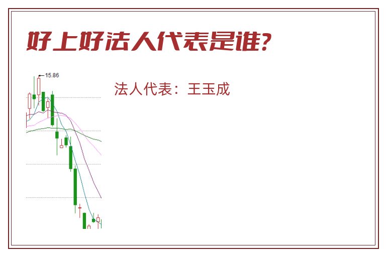 好上好法人代表是谁？