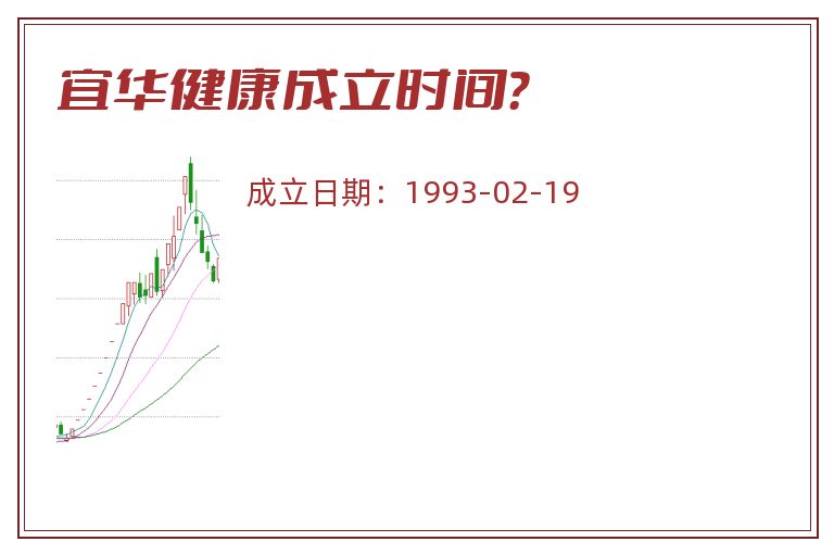 宜华健康成立时间？