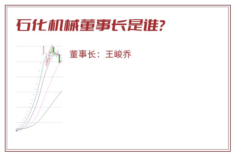 石化机械董事长是谁？