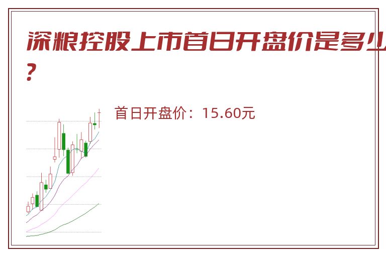 深粮控股上市首日开盘价是多少？