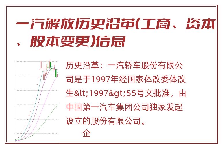 一汽解放历史沿革(工商、资本、股本变更)信息.jpg 一汽解放.jpg
