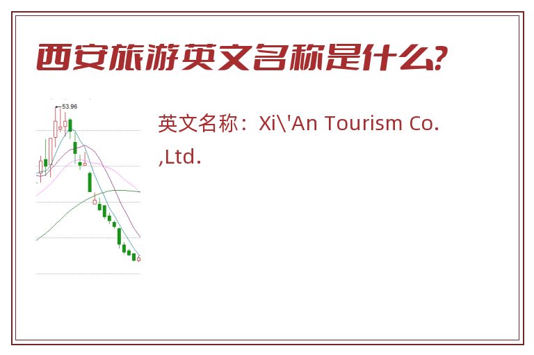 西安旅游英文名称是什么？