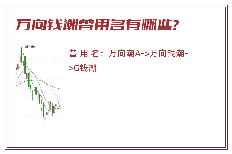 万向钱潮曾用名有哪些？