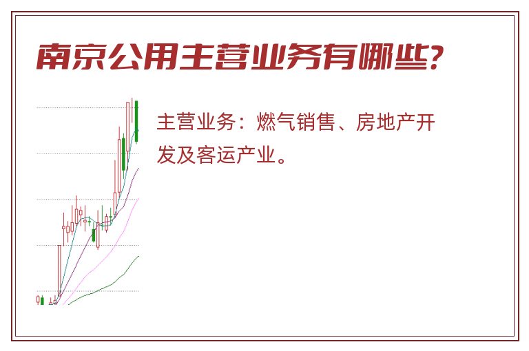 南京公用主营业务有哪些？