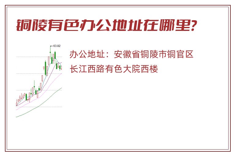 铜陵有色办公地址在哪里？
