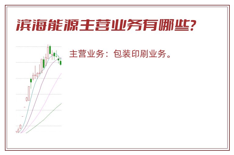 滨海能源主营业务有哪些？