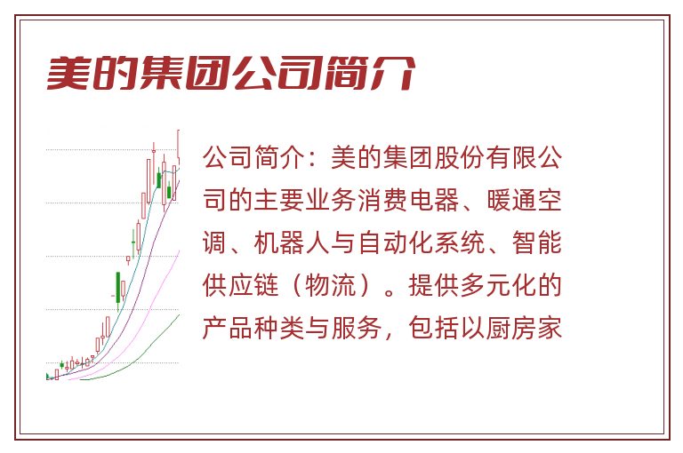 美的集团公司简介