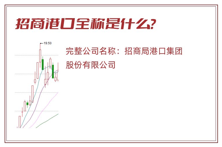 招商港口全称是什么？