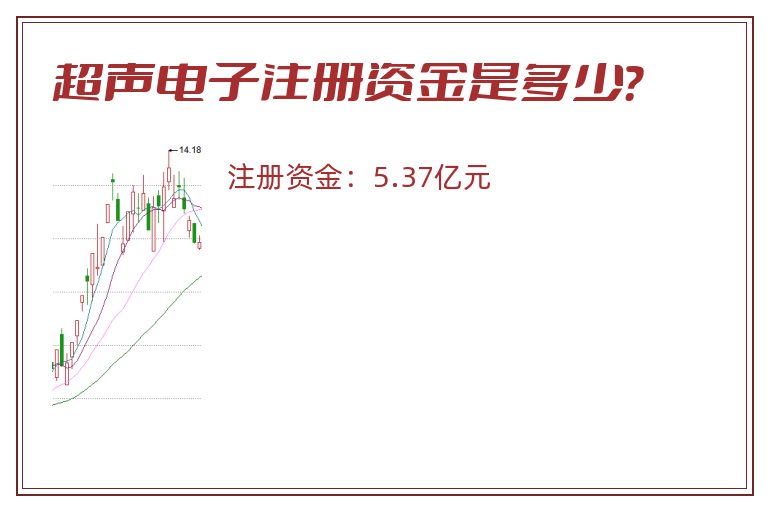 超声电子注册资金是多少？