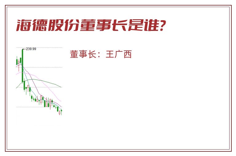 海德股份董事长是谁？