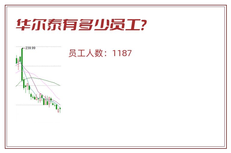 华尔泰有多少员工？