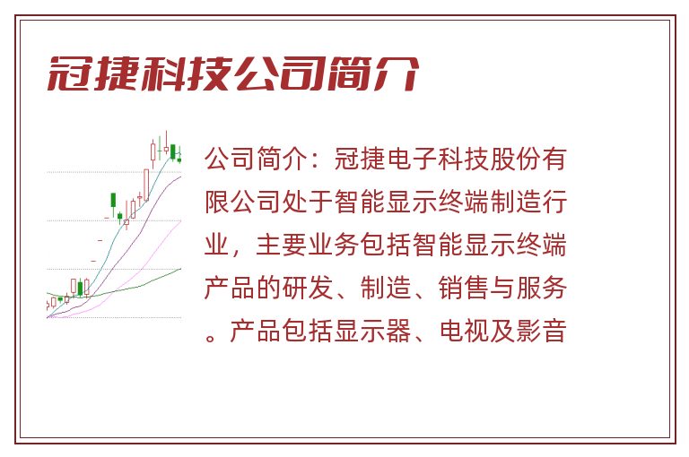 冠捷科技公司简介
