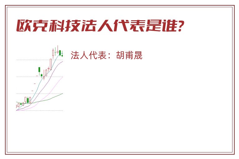 欧克科技法人代表是谁？