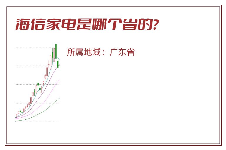 海信家电是哪个省的？
