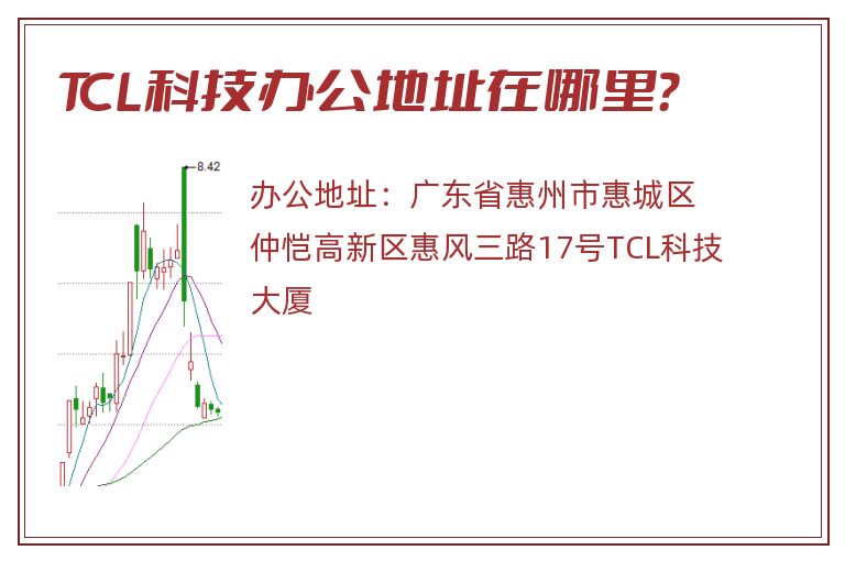 TCL科技办公地址在哪里？