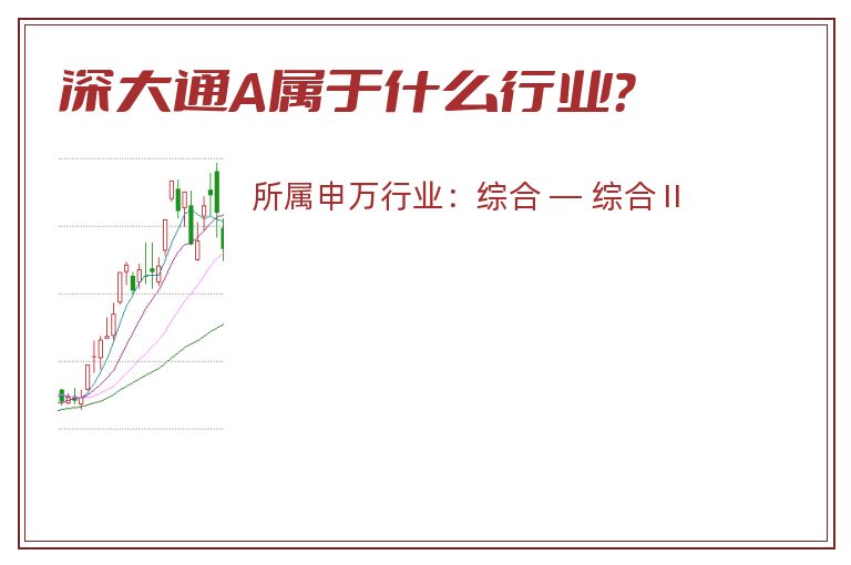 深大通A属于什么行业？