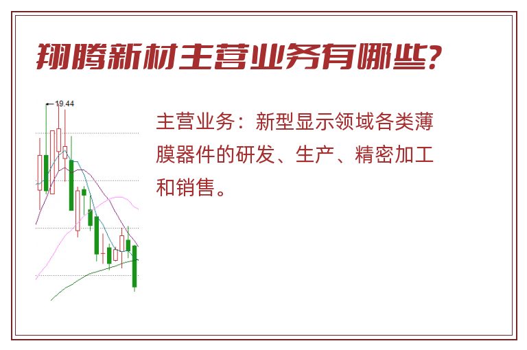 翔腾新材主营业务有哪些？