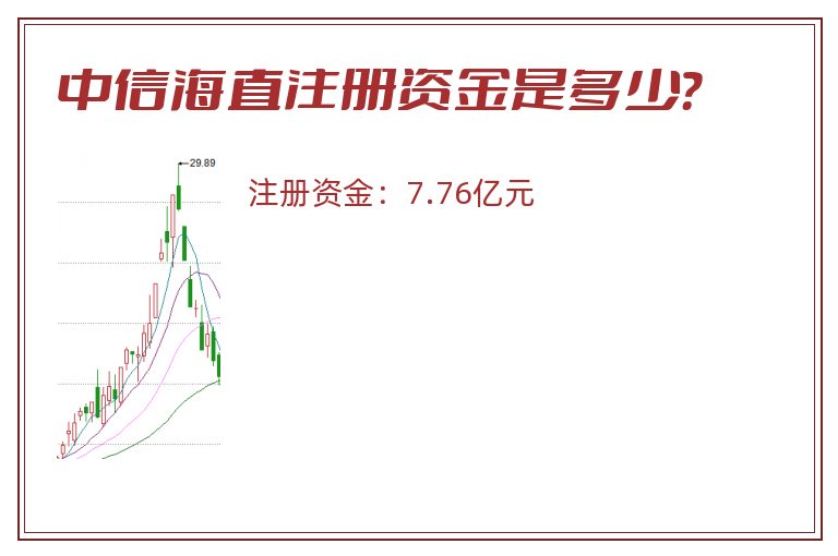 中信海直注册资金是多少？