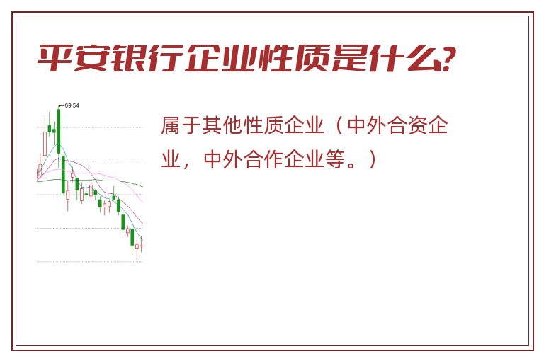 平安银行企业性质是什么?.jpg 平安银行.jpg