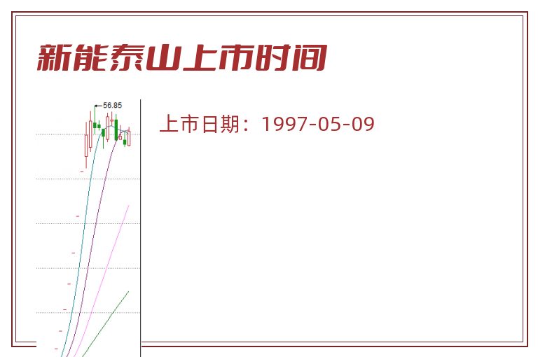新能泰山上市时间
