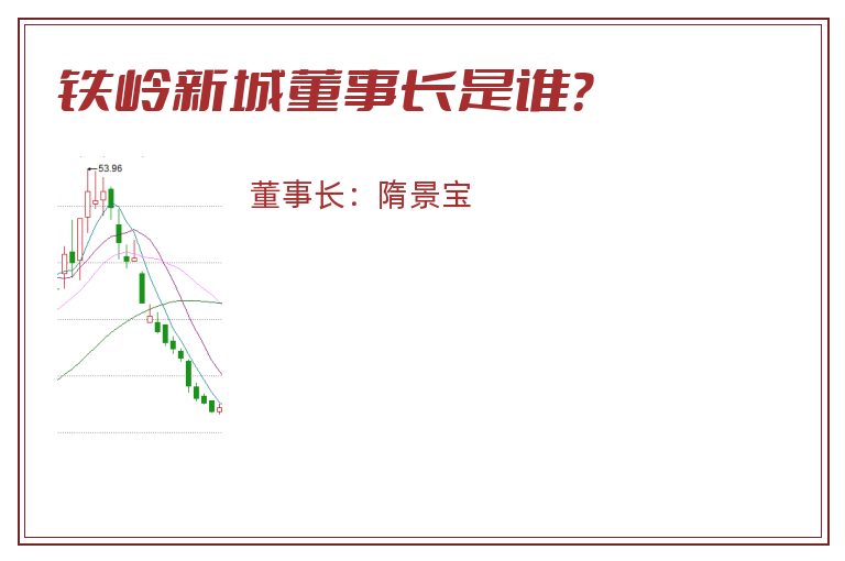 铁岭新城董事长是谁？