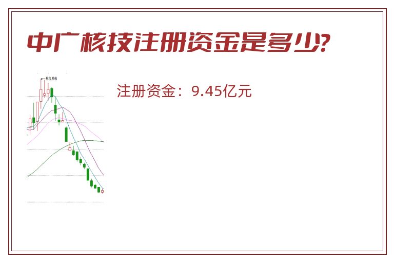 中广核技注册资金是多少？