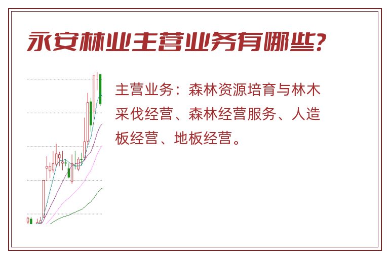 永安林业主营业务有哪些？