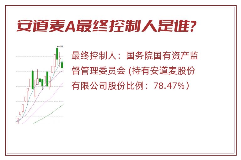 安道麦A最终控制人是谁？