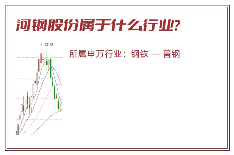 河钢股份属于什么行业？