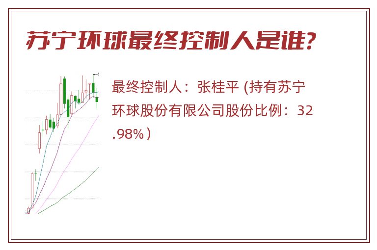 苏宁环球最终控制人是谁？