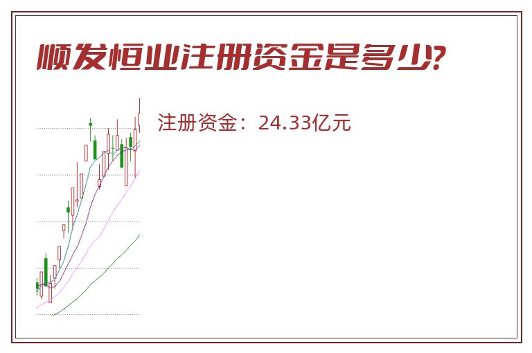 顺发恒业注册资金是多少？