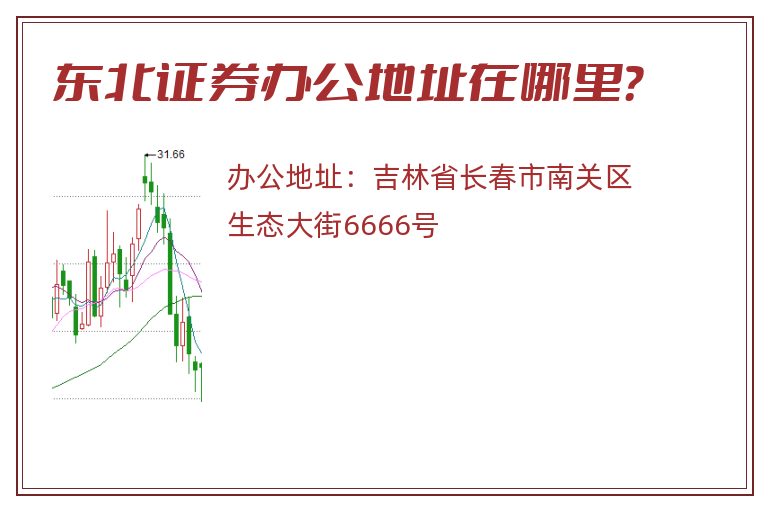 东北证券办公地址在哪里？