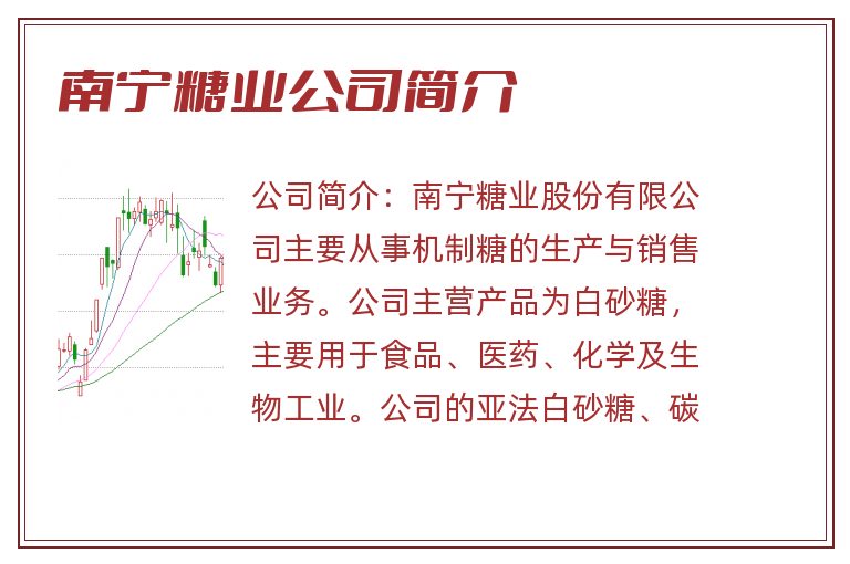 南宁糖业公司简介
