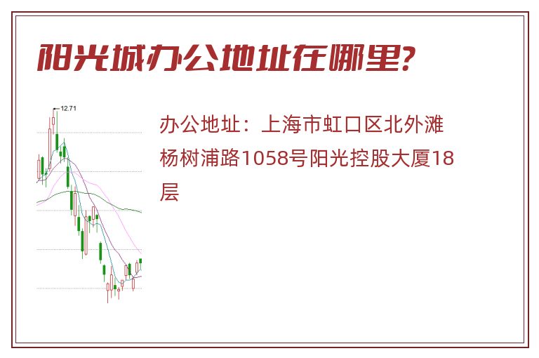 阳光城办公地址在哪里？