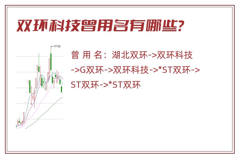 双环科技曾用名有哪些？