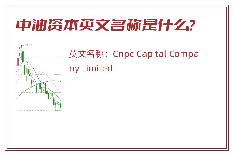 中油资本英文名称是什么？