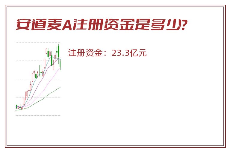 安道麦A注册资金是多少？
