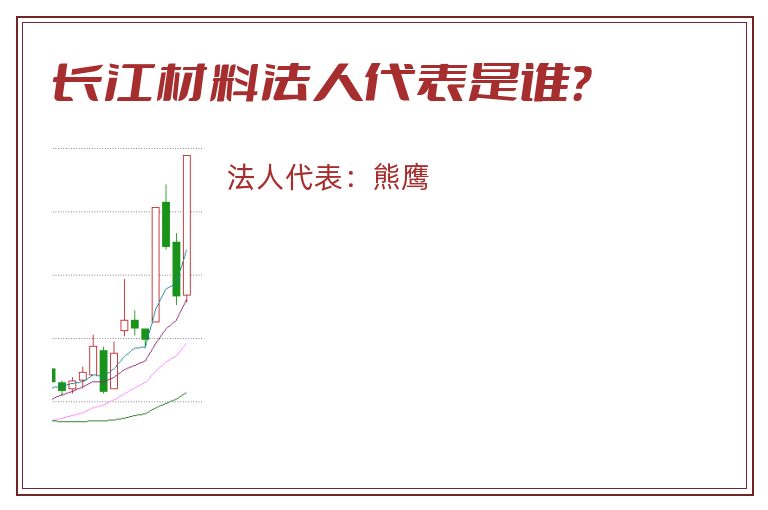 长江材料法人代表是谁？
