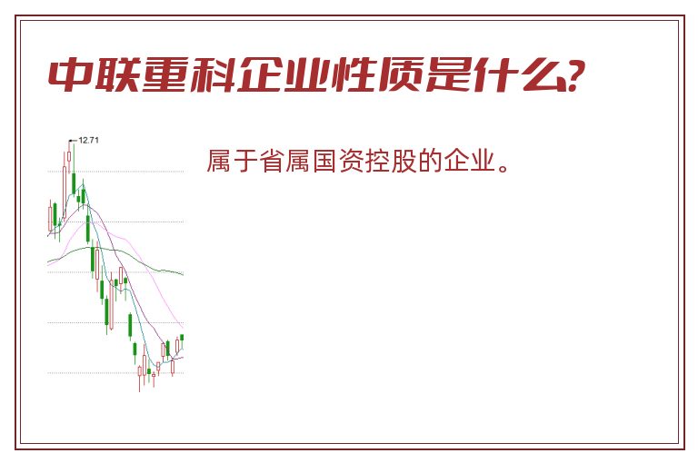 中联重科企业性质是什么？