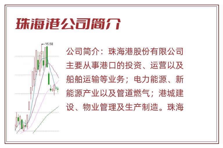 珠海港公司简介
