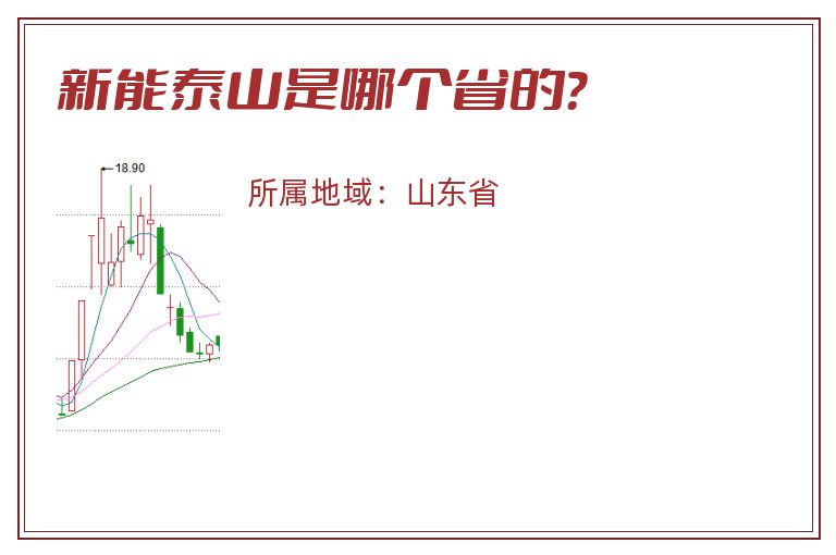 新能泰山是哪个省的？