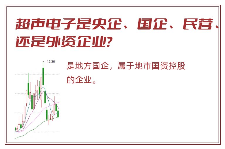 超声电子是央企、国企、民营、还是外资企业？