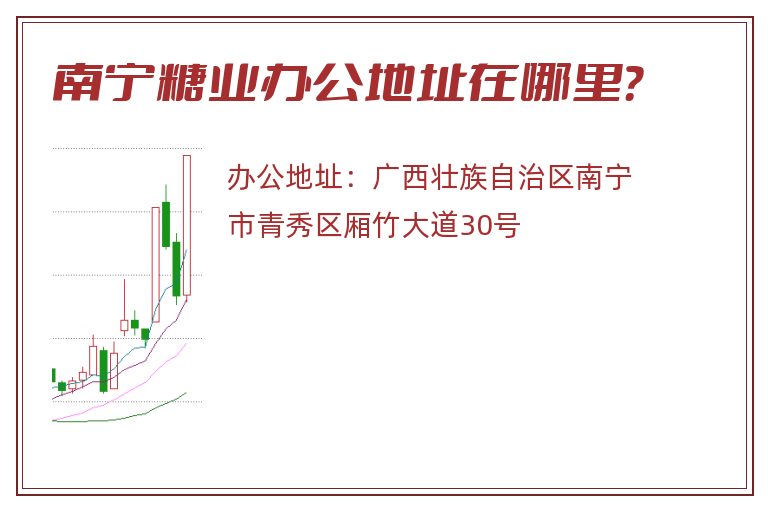 南宁糖业办公地址在哪里？