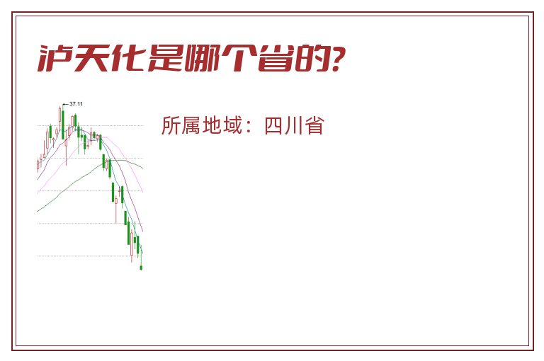 泸天化是哪个省的？