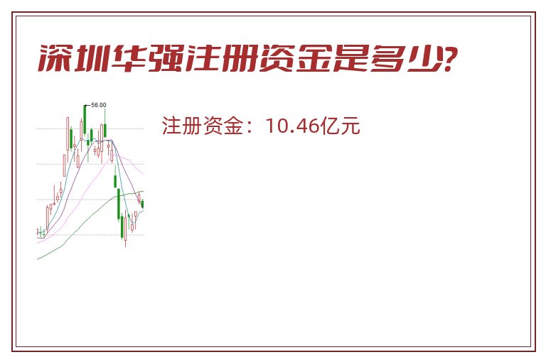 深圳华强注册资金是多少？