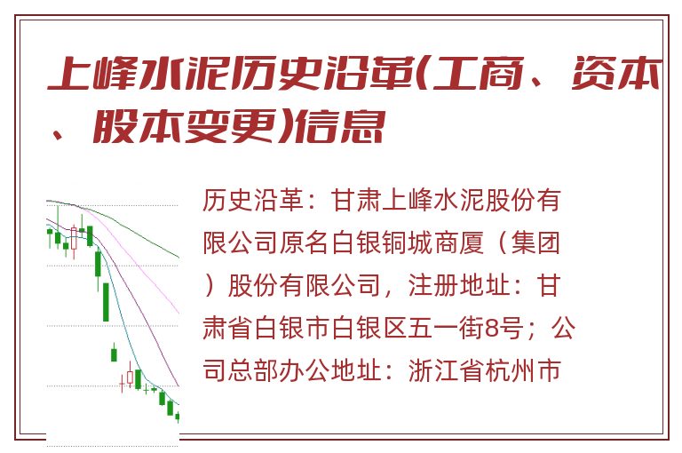 上峰水泥历史沿革(工商、资本、股本变更)信息.jpg 上峰水泥.jpg